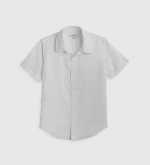 European Linen Short Sleeve Shirt
